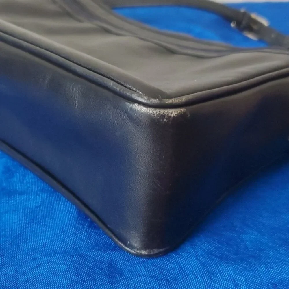 VTG Morris Moskowitz Black Genuine Leather Purse - Picture 2 of 13